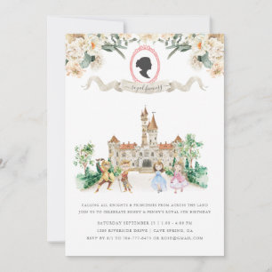 Invitation Fiabilité royale Twins Fairy Tale Anniversaire