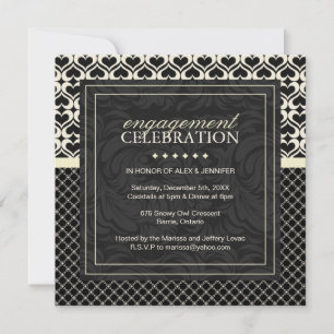 Invitation fiançailles