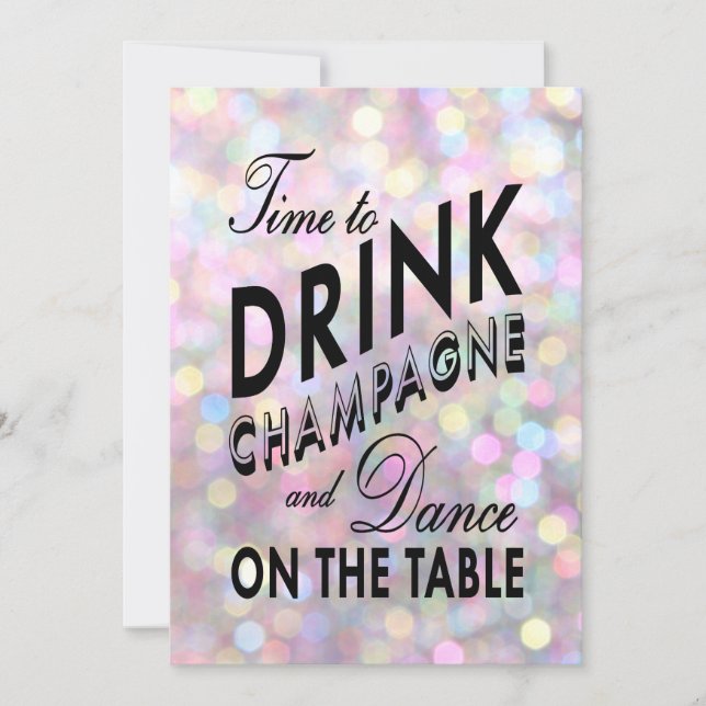 Invitation Fiançailles amusante et féroce (Devant)