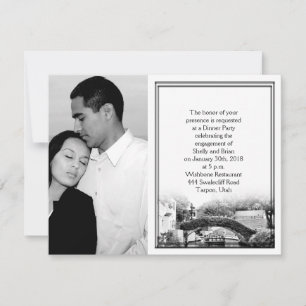 Invitation Fiançailles de mariage de destination de San Anton
