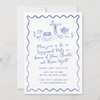 Fiançailles Doodles 