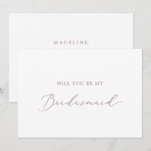 Invitation Fiche de proposition d'aide-mémoire Rose en or