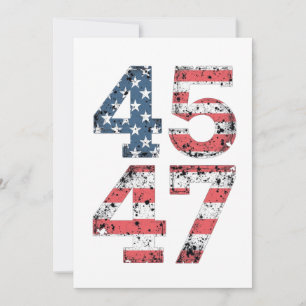 Invitation Fière Maga 47ème Trump a gagné Jour de l'inaugurat