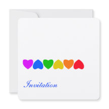 Fierté Rainbow Heart Line