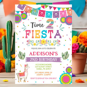 Invitation Fiesta 2 Anniversaire
