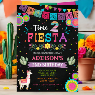 Invitation Fiesta 2 Anniversaire