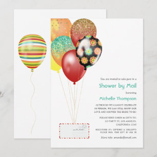 Invitation Fiesta Baby ou Fête des mariées par la poste