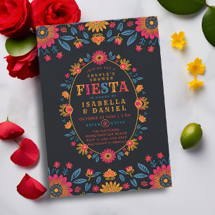 Invitation Fiesta Coed mexicain Rancho Mariage Couple Douche