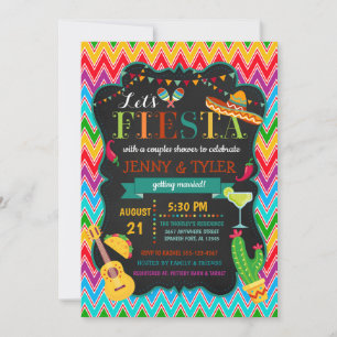 Invitation Fiesta Couples Douche