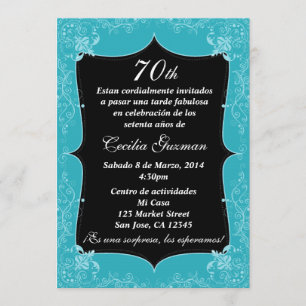 Invitation Fiesta de cumpleaños invitación/Anniversaire