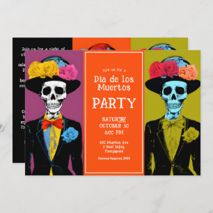 Invitation 💀 Fiesta Dia de Muertos