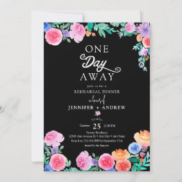 Invitation Fiesta | Fleurs mexicaines | Dîner de répétition