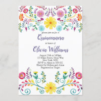 Fiesta Florale mexicaine de Quinceanera