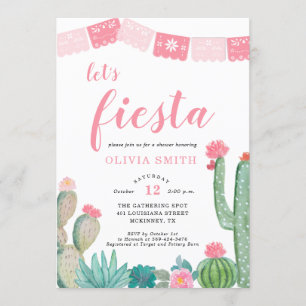 Invitation Fiesta Shower
