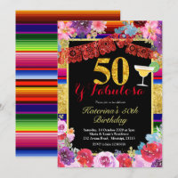 Fiesta Spanish 50 et Fabulous Birthday