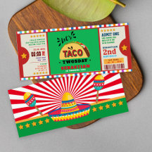 fiesta taco billet de deux jours