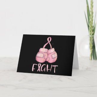 Invitation Fight Cancer Survivor Boxing Gloves Breast Cancer