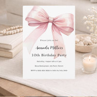 Fille coquette rose anniversaire nœud papillon