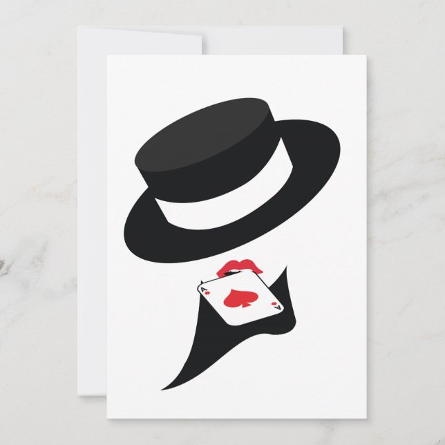 Invitation fille de cabaret (Devant)