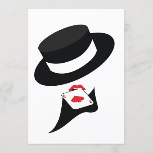 Invitation fille de cabaret