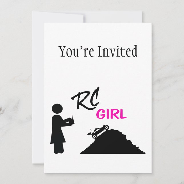 Invitation Fille de RC (Devant)