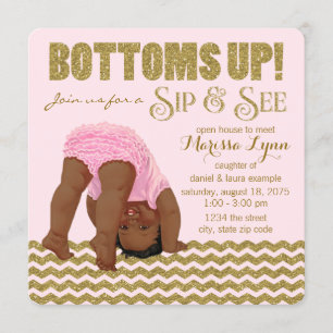 Invitation Filles, cul sec, Sip and See