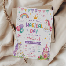 Filles Licorne Rose Mignonne Enfants 3ème Annivers