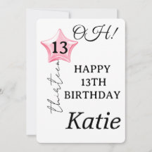 Filles Licorne Violette Mignonne Anniversaire 13 A