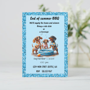 Invitation Fin de la fête d'été
