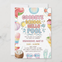 Fin de l'école, début de la fête d'été