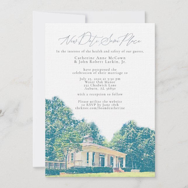 Invitation FINAL Catherine et Bo Changer la date! (Devant)