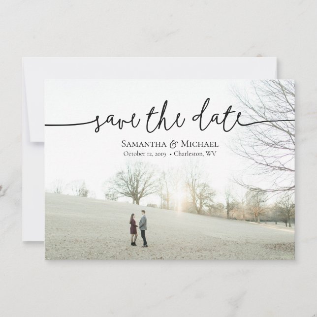 Invitation finale de Samantha et Michael (Devant)