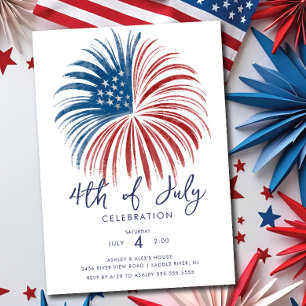 Invitation Fireworks Extravaganza 4 juillet