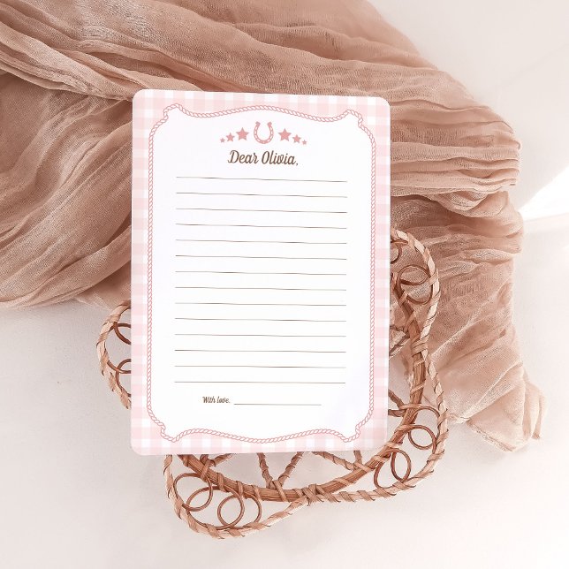 Invitation First Rodeo 1st Birthday Time Capsule Cards (Créateur téléchargé)