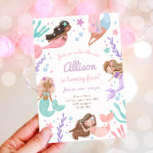 Flambeaux de sirène sous la mer Anniversaire