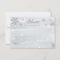 Flammes de neige d'hiver Baby Grey Douche Conseils