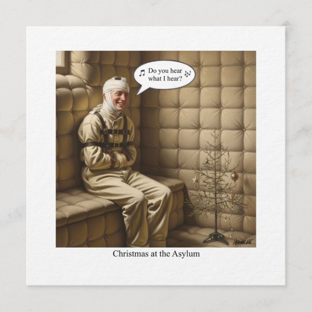 Invitation Flat Holiday Card (Devant)