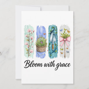 Invitation Fleur avec Grace Garden Floral Art
