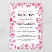 Fleur de cerisier japonais Anniversaire