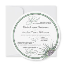 Fleur de chardon Dieu est Love Christian Mariage C