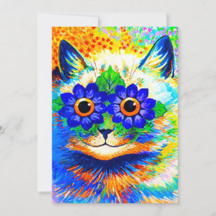 Invitation Fleur de chat