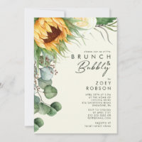 Fleur de soleil pâle Brunch jaune pâle et mousseux
