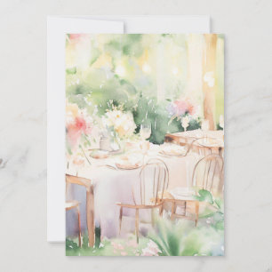 Invitation Fleur délice : Fleurs sereines, Un Baby shower
