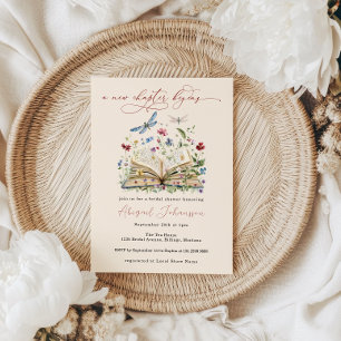 Invitation Fleur des champs Livre Nouveau Chapitre Commence E
