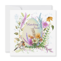 Fleur floral petit oiseau oeuf blanc 