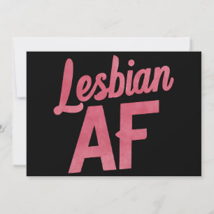 Invitation Fleur lesbienne AF Fierté LGBT Gay Love Parade
