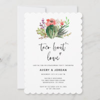 Fleur moderne Taco Bout Love Party