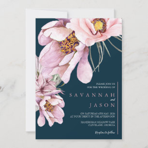 Invitation Fleur rose Mariage de tournesol Inviter