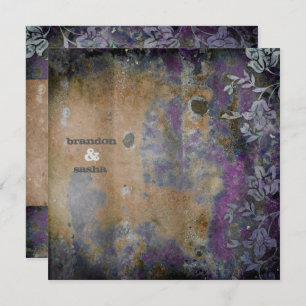 Invitation Fleur rustique de la CHROMATOGRAPHIE GAZEUSE