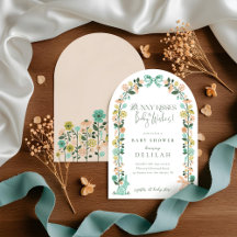 Fleur sauvage de printemps Easter Bunny Baby showe